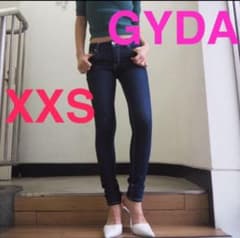GYDAワンウォッシュスキニーデニムパンツXXSインディゴのサムネイル