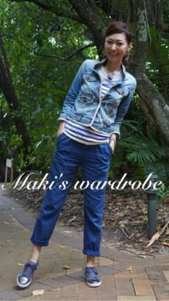 DOUBLE STANDARD CLOTHING　デニム　田丸麻紀のサムネイル