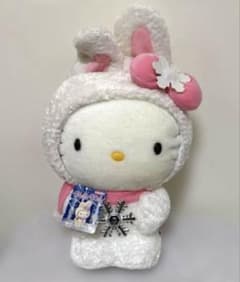 サンリオ 北海道 限定 ハローキティ 雪うさぎ ぬいぐるみ ご当地