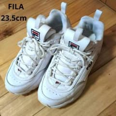 FILA スニーカー 23.5cm 厚底 白のサムネイル