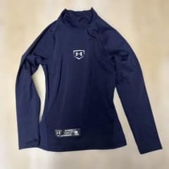 130 Under Armour アンダーシャツ YSM ネイビーのサムネイル