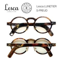 Lesca LUNETIER S-FREUD べっ甲柄 メガネのサムネイル