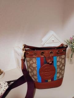 COACH コーチミニ ショルダーボディバッグ ポーチ2way デンプシー