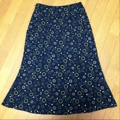 ローラアシュレイ ロングフレアスカート【値下げ】のサムネイル