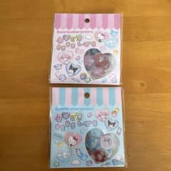 サンリオキャラクター おはじききらきらしーる　2つセットのサムネイル