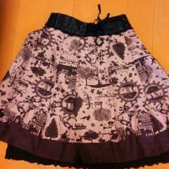 【アクシーズ】メルヘン柄スカート【送料込】のサムネイル