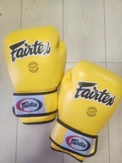 新品 Fairtex ボクシンググローブ 12oz イエロー - メルカリ