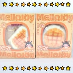 未開封正規品】Mellojoy クリームワッフル さんかく まる セット