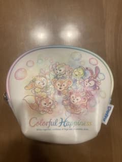 カラフルハピネス ポーチ 東京ディズニーシー ダッフィーアンドフレンズのサムネイル