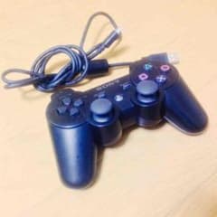 送料込 PS3コントローラ ブラック USBケーブル付きのサムネイル