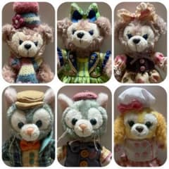ダッフィーフレンズ　ぬいぐるみバッチ6体のサムネイル