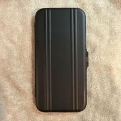 ZERO HALLIBURTON iPhone16ProMax 케이스 수첩형 블랙