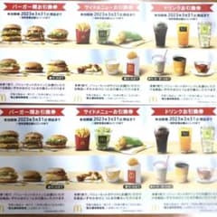 マクドナルド 株主優待のサムネイル