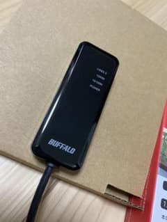 BUFFALO 有線LANアダプターLUA4-U3-CGTE-BK Type-Cのサムネイル