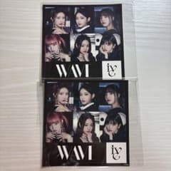 IVE「WAVE」ステッカーシート 2枚 TSUTAYA先着特典のサムネイル