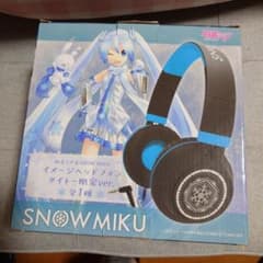 하츠네 미쿠& SNOW MIKU 이메디헤드폰 스노우 미쿠 타이토 한정