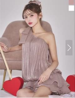 一回使用 Jewels Mサイズ フリルナイトドレス ピンクのサムネイル