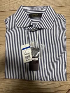 【新品】CHRISTIAN ORANI ストライプ ワイシャツ Lのサムネイル