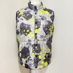 オールモストブラック 変形デザイン中綿ベスト プリマロフト 未使用タグ付き americanrushstore_0114501801-