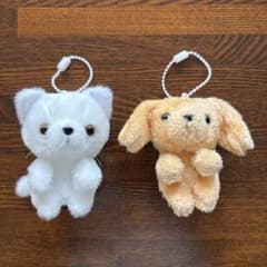 ぬいぐるみ マスコット キーホルダー 2個セット