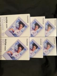 チェキ instax mini 専用フィルム ソフト ラベンダー 10枚入りのサムネイル