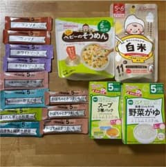 和光堂・まつや　離乳食 ベビーフード　5ヶ月のサムネイル