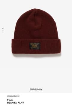 新品】wtaps 25AW FGZ BEANIE ALNY バーガンディ - メルカリ