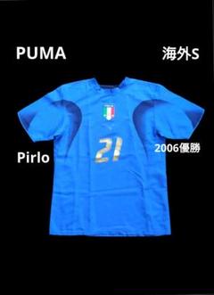 イタリア代表 ピルロ 21 ユニフォーム puma US-Sサイズ 日本M~L
