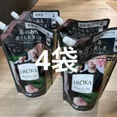 フレア フレグランス IROKA 柔軟剤 詰め替え 大サイズ650ml×4袋入のサムネイル