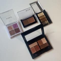 ブラウン系アイシャドウ4個セット　未使用に近いもの