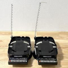 未使用？ 黒電話の電話台 2台セット 回転台 電話帳 昭和レトロ - メルカリ