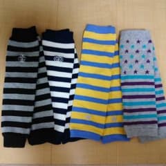【新品未使用】ベビー  レッグウォーマー  セットのサムネイル