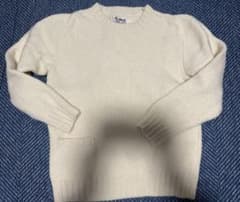 モ*ん様 H.A. MARKET アイボリー クルーネックニット L