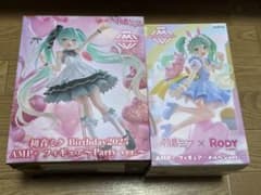 初音ミク AMP+ フィギュア 2種セットのサムネイル
