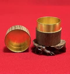 茶道具 棗 茶筒 茶入れ 桑 内金箔張り内金塗 薄茶器 茶道具 棗 茶筒 茶入れ 本桑 内金箔張り内金塗 薄茶器 - メルカリ