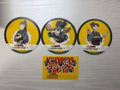 【期間限定】忍たま乱太郎 タワレコ コースター 立花仙蔵 潮江文次郎 七松小平太のサムネイル