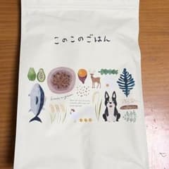 このこのごはん ドッグフード 1kgのサムネイル