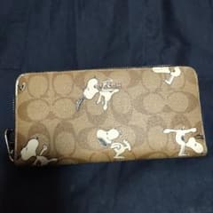 コーチ COACH スヌーピーコラボ長財布のサムネイル