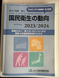国民衛生の動向 2023/2024 厚生の指標 増刊のサムネイル