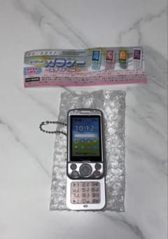 【ほんとに録音再生！】なつかしのガラケーマスコット スライドType シルバーのサムネイル
