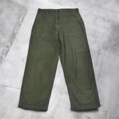 70s 米軍実物 ベイカーパンツ オールダブルステッチ 実寸W34.5L28.5 70s 米軍実物 ベイカーパンツ オールダブルステッチ 実寸W34 5L28 5