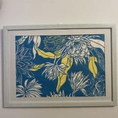 切り絵「白い月下美人」のサムネイル