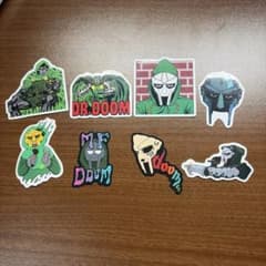 MF DOOM ステッカー 8枚セットのサムネイル