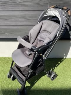 限定】Aprica アップリカ カルーンエアーメッシュ レザーハンドル