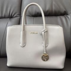FURLA ハンドバッグ グレーのサムネイル