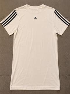 adidas 半袖ワンピース　ホワイトのサムネイル