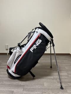 PINGのHoofer Liteスタンドキャディバッグ トリコロール 未使用品