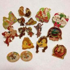 セット価格。チップとデール ピンバッチ ディズニーのサムネイル