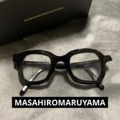 MASAHIROMARUYAMA メガネ 日本製 デザイナーズ 眼鏡 黒のサムネイル
