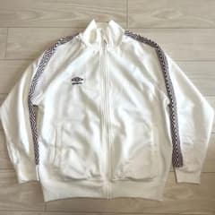 UMBRO ライトオン別注 / トラックジャケット ホワイト Mのサムネイル